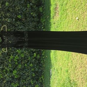 Elegant Black Lace Evening Dress